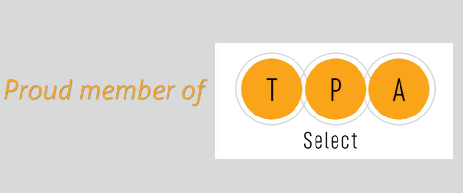 Gray circles illustrating TPA service tiers